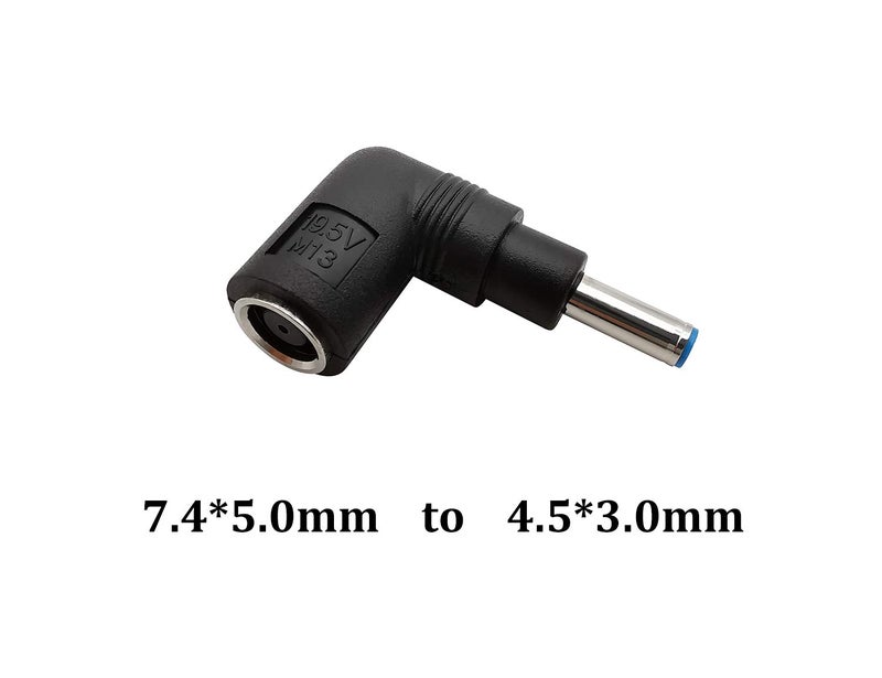 HiQltyla 7.4mm to 4.5mm DC Dongle Tip Adapter Connector for PC - Image 2